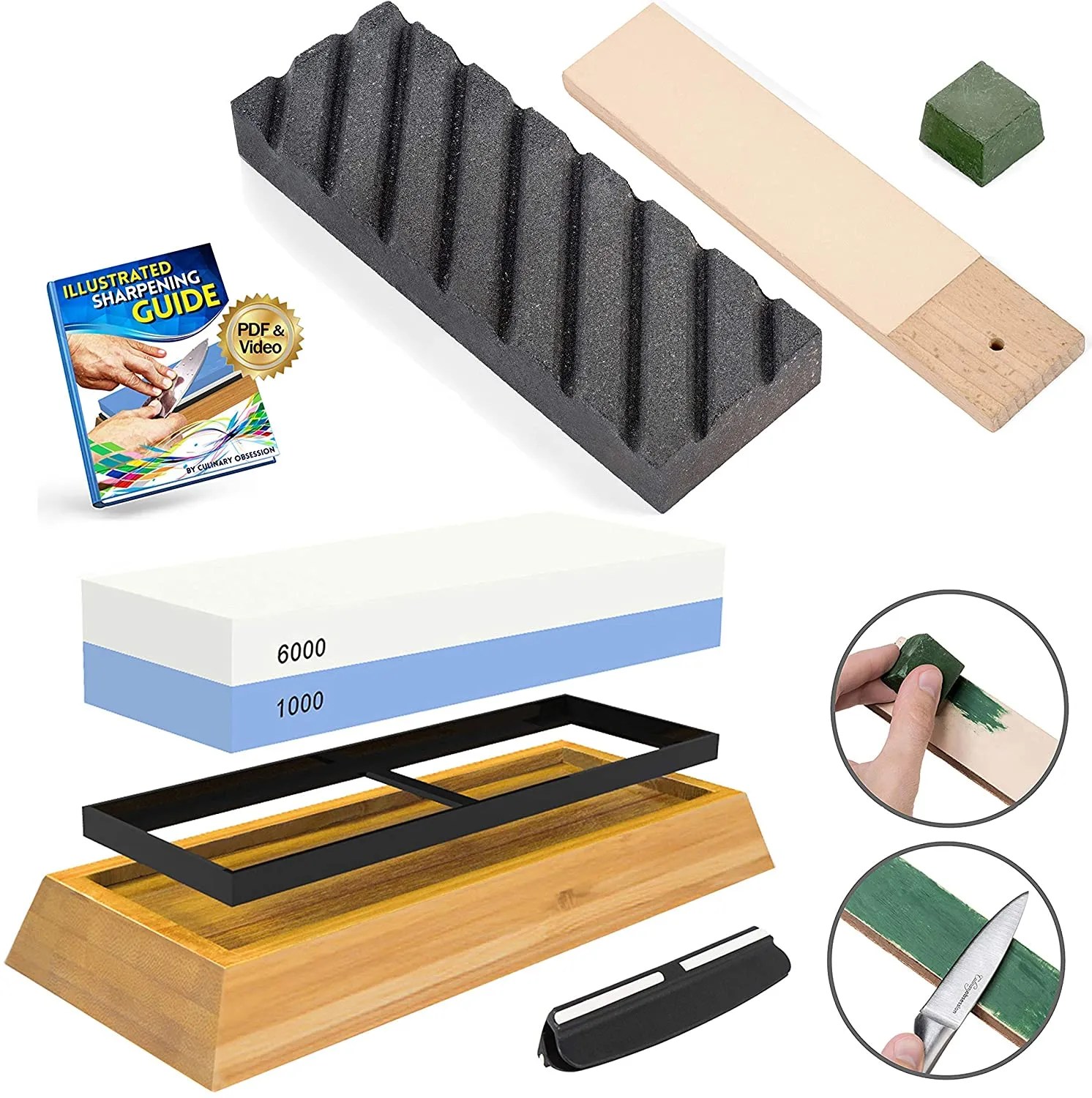Knife Sharpening Stone Kit Obsession Products