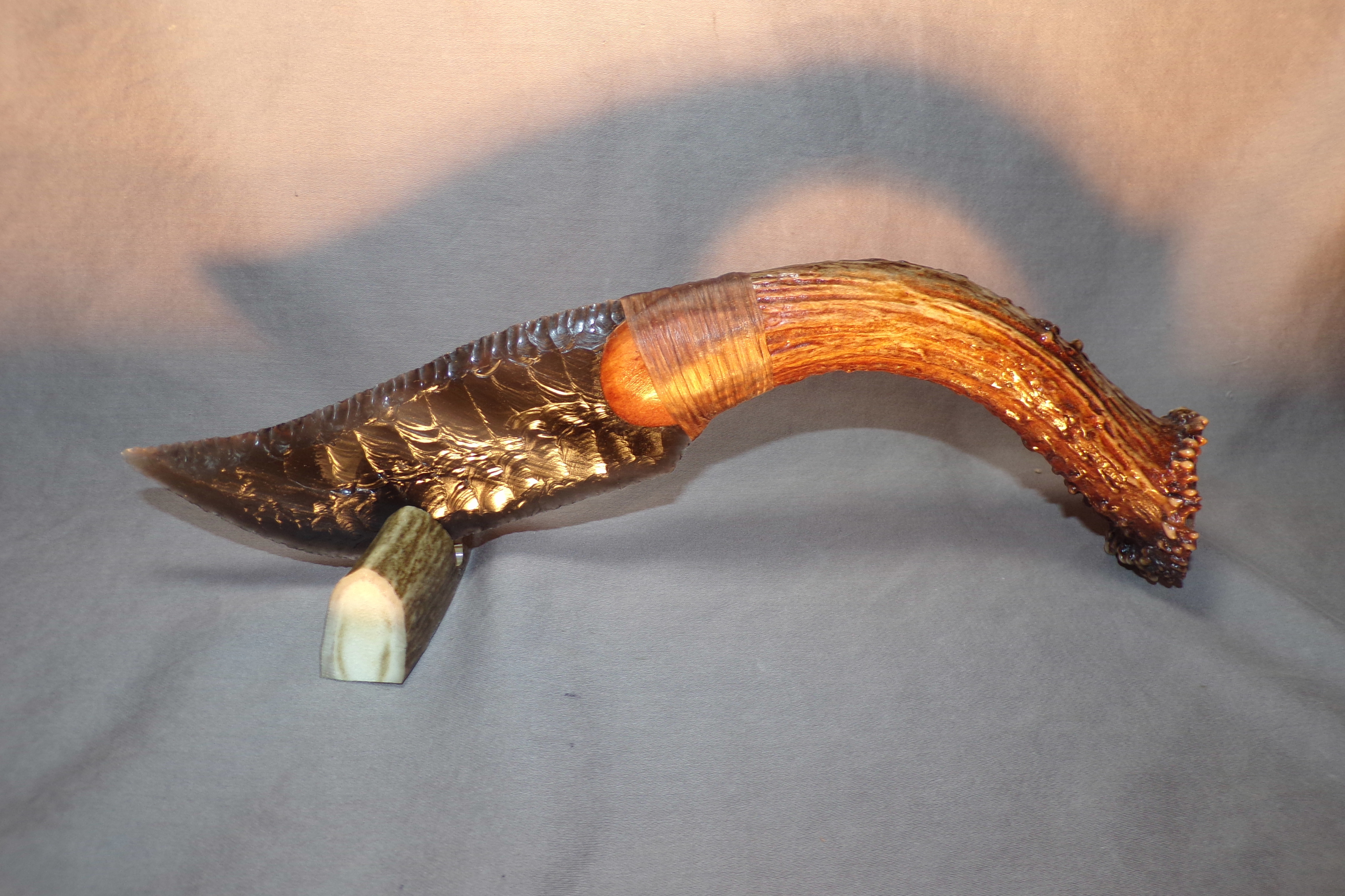 Obsidian knife