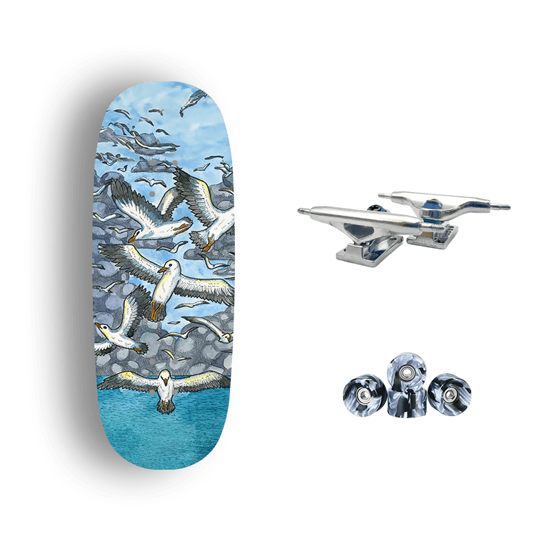 Get Premium Pro Fingerboard Complete with Old Marine Lenormand Graphics