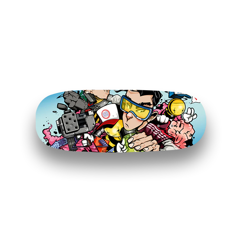 Shop Premium Pro Fingerboard Deck with 2UP Graphic Design obsiusfb
