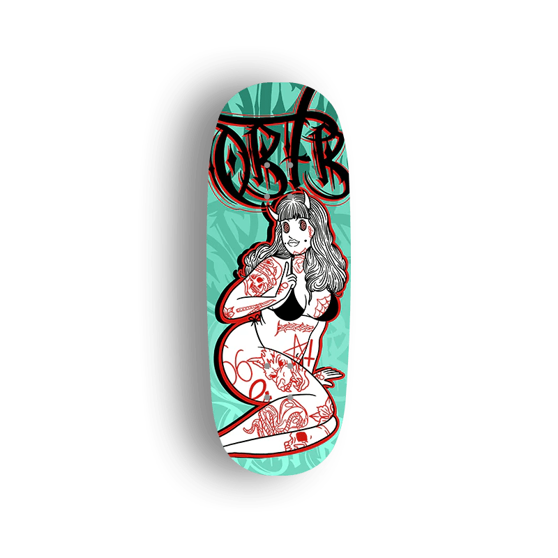 Shop Premium Pro Fingerboard Deck with Graphic Design obsiusfb
