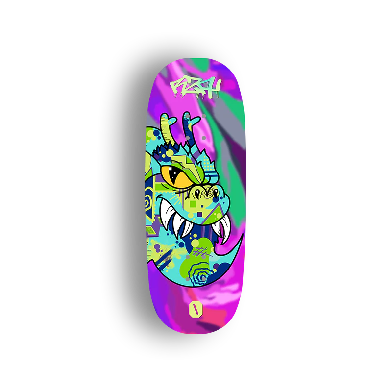 Shop Premium Pro Fingerboard Deck with Dragon Graphic Design obsiusfb