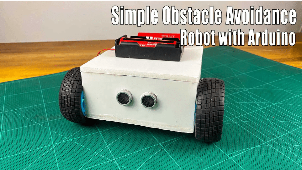 How to make a simple Obstacle avoiding robot without a servo motor