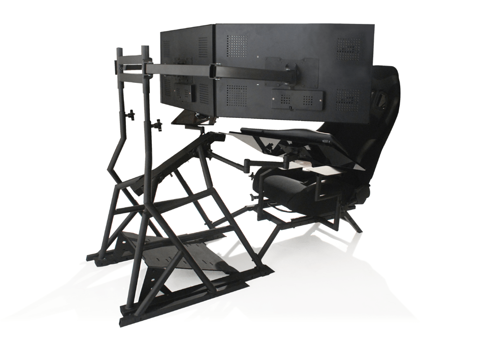 R3volution Gaming Cockpit PC Gaming Desk Obutto