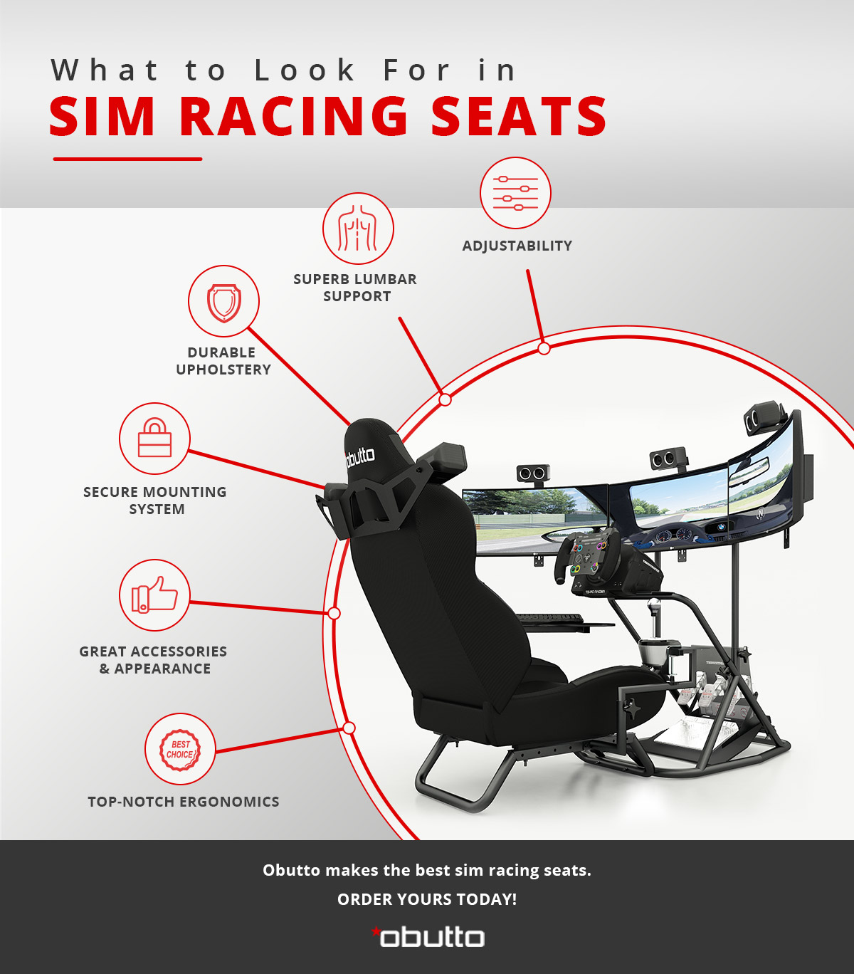 Flight Sim Chair Sim Racing Seats