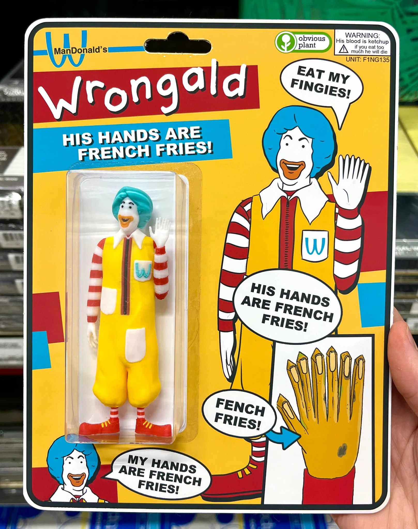 Wrongald ManDonald Obvious Plant