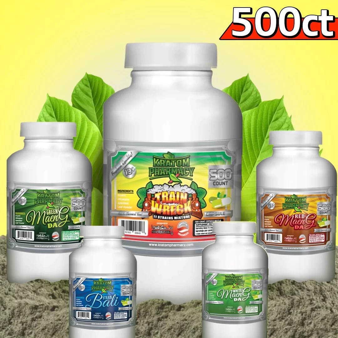 Organic Kratom Pharmacy 15.25g Extract Gold Edition Green Maeng