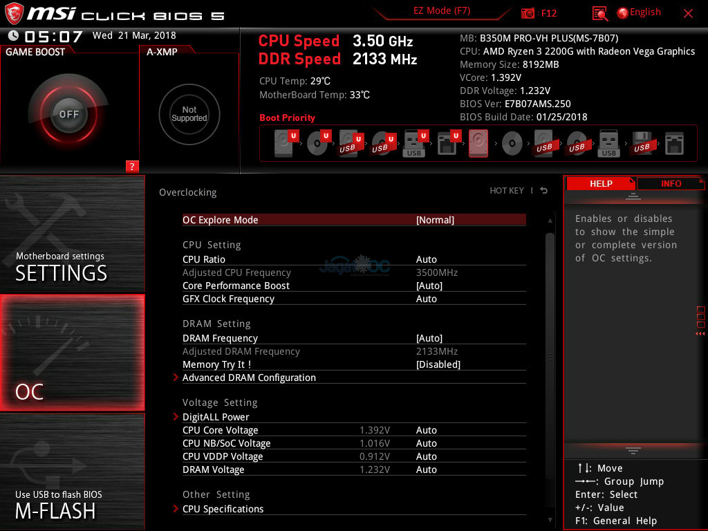Overclocking & Binning 7 Prosesor AMD Ryzen 3 2200G • Jagat OC