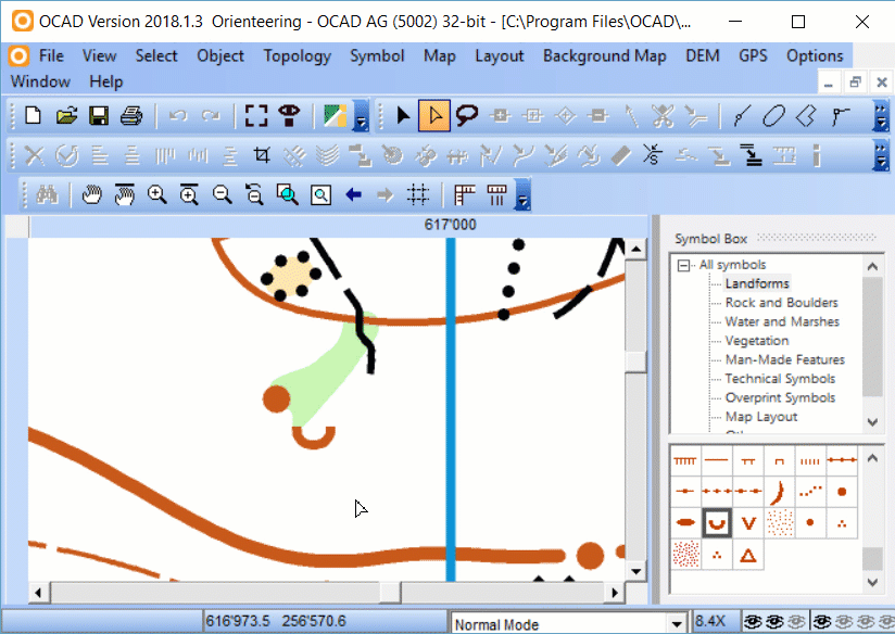 FileFindSelectedObjects.gif OCAD Wiki English