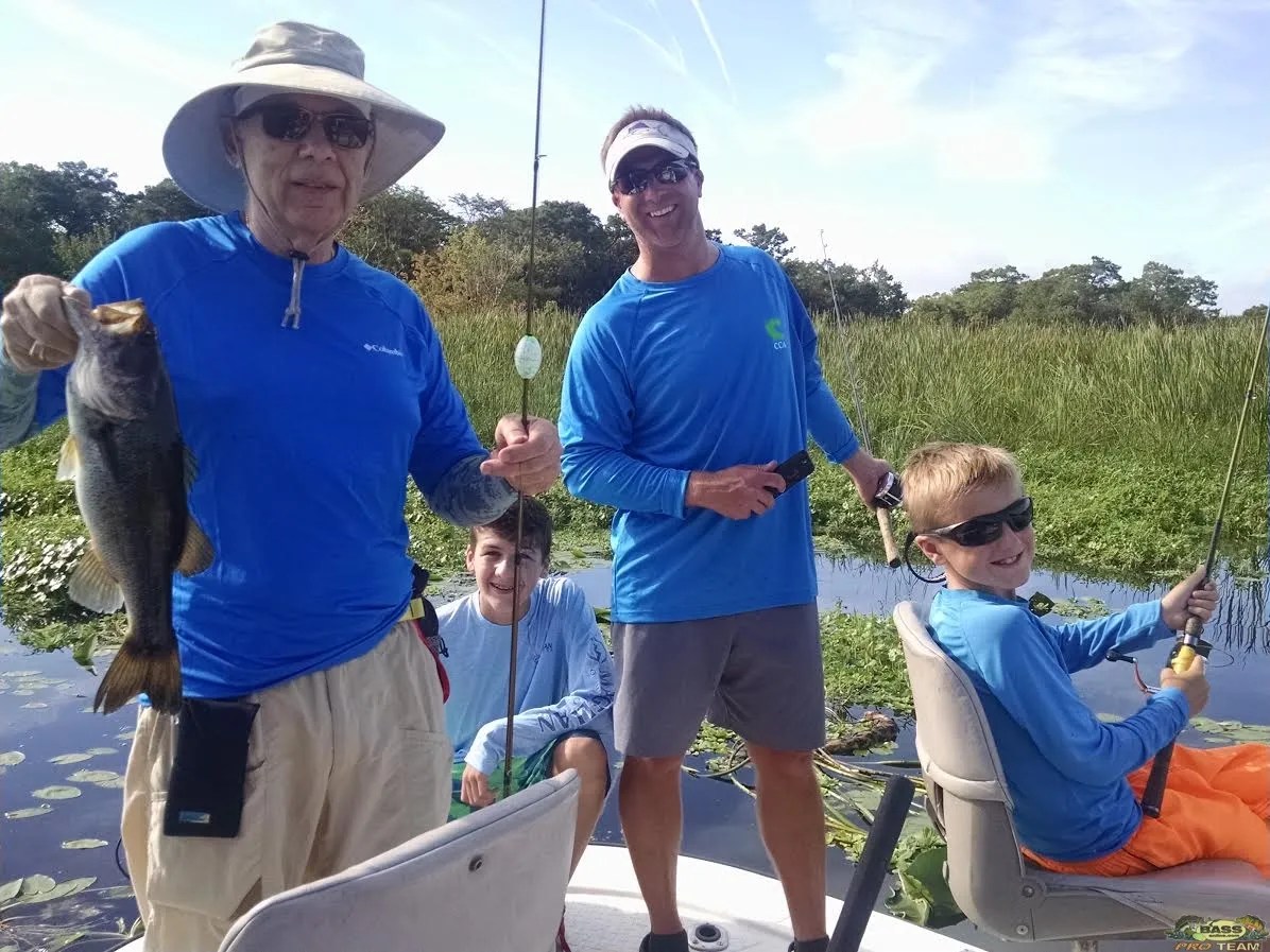 Bass Fishing Trip Out On The St Johns River Ocala Florida Bass Fishing