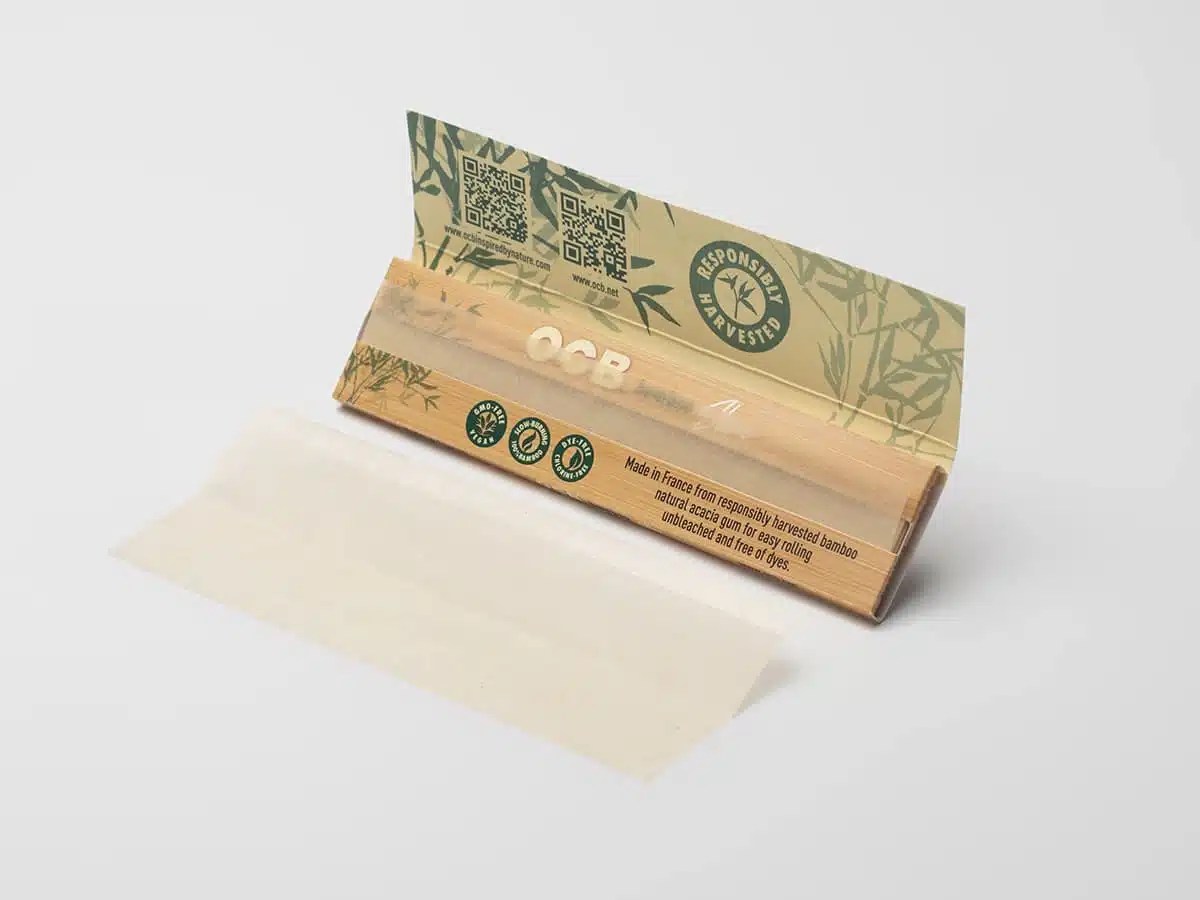 Bamboo Vegan paper made from sustainable bamboo OCB