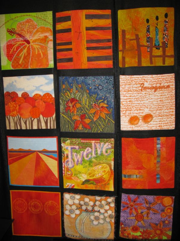 FourinArt Quilt Group OccasionalPieceQuilt!