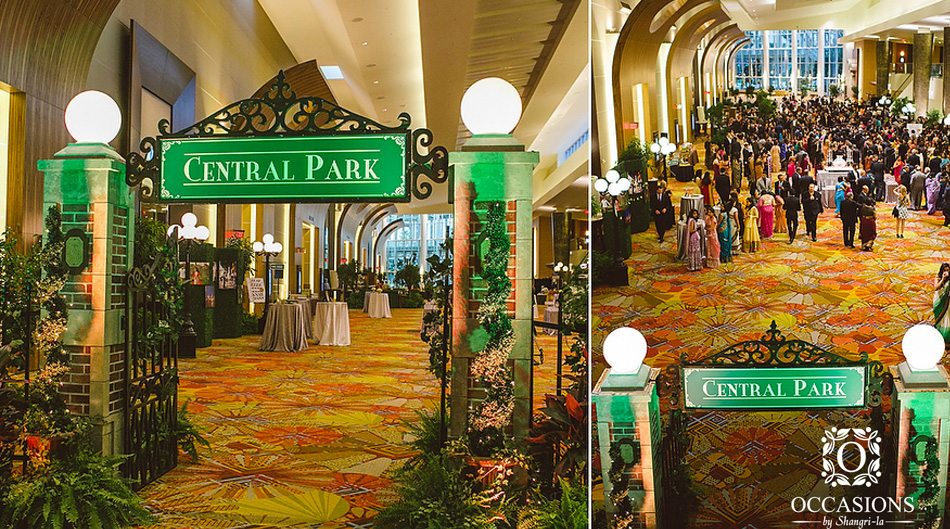 New York Themed Decor New York Themed Wedding