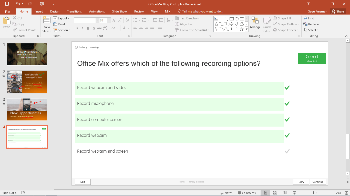 Office Mix Online Presentations Made Easy OCCDLA