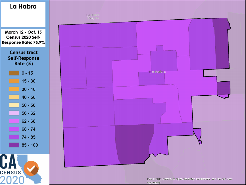 La Habra — Census Atlas Orange County