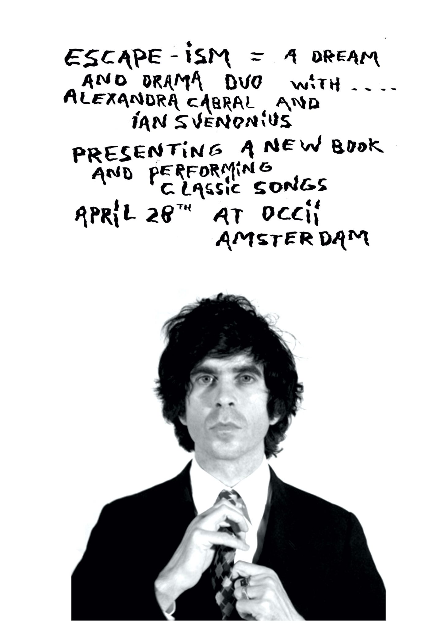 Against the Written Word; A Book Launch by IAN SVENONiUS + ESCAPEISM