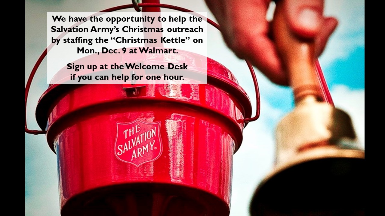 Salvation Army Kettle Orillia Community Church