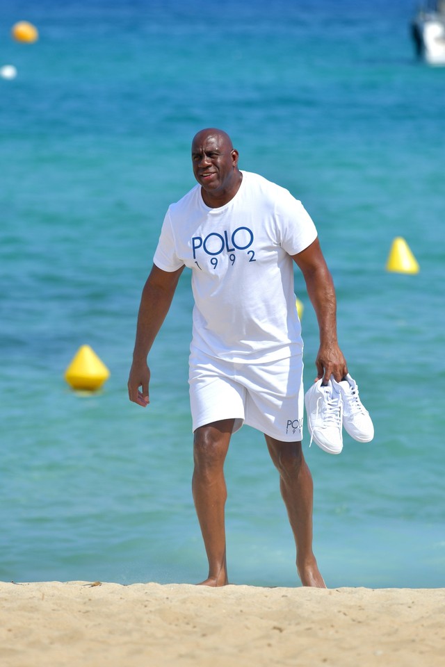 Magic Johnson Christmas 2023 Magic Johnson huczne urodziny, wśród gości Jennifer Lopez