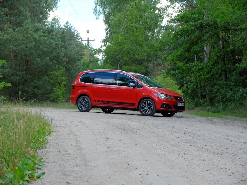 Seat Alhambra FR Line sportowiec w pieluchach TEST