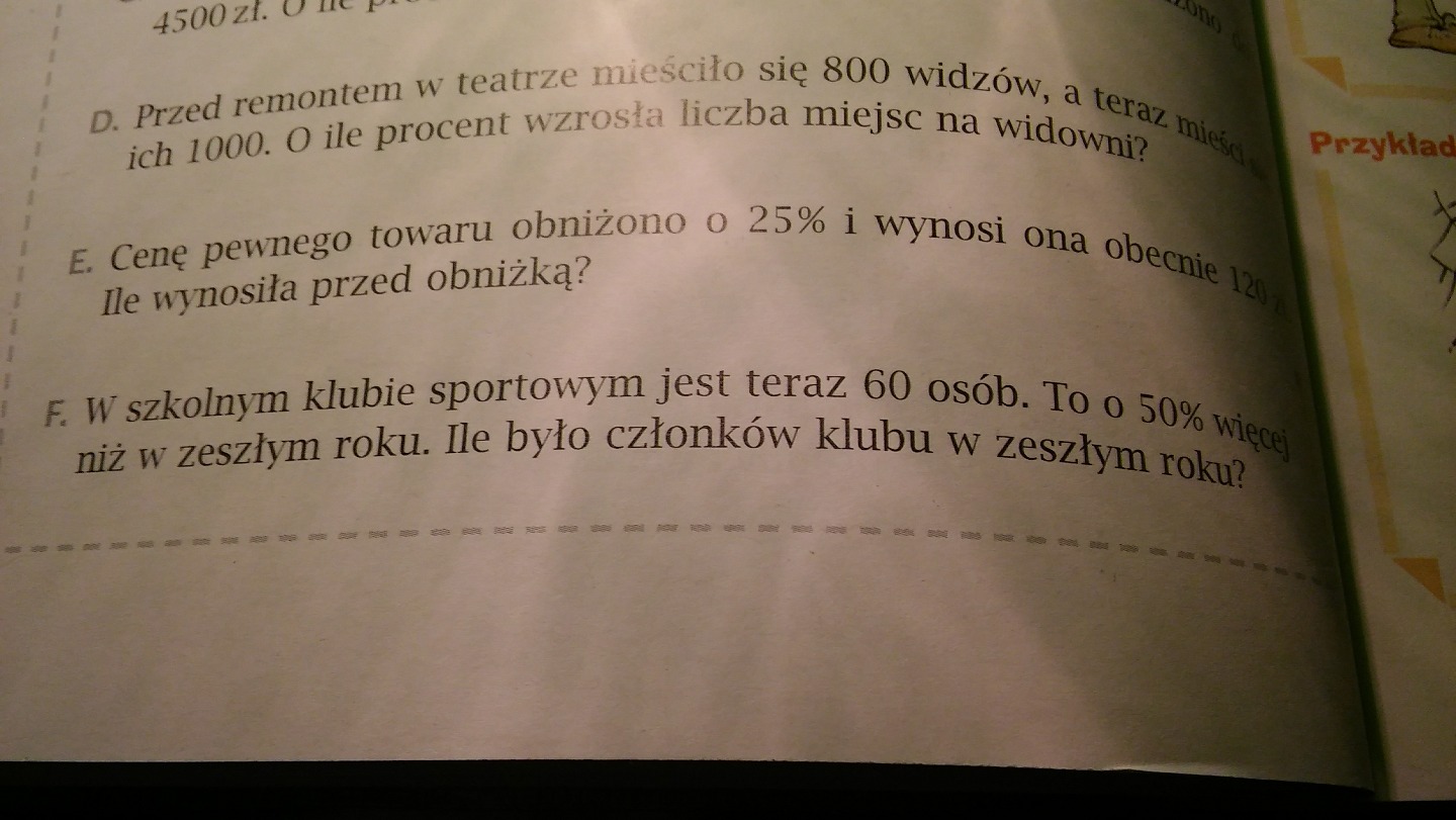 W szkolnym klubie sportowym jest teraz 60 osób.To o 50 więcej niż w