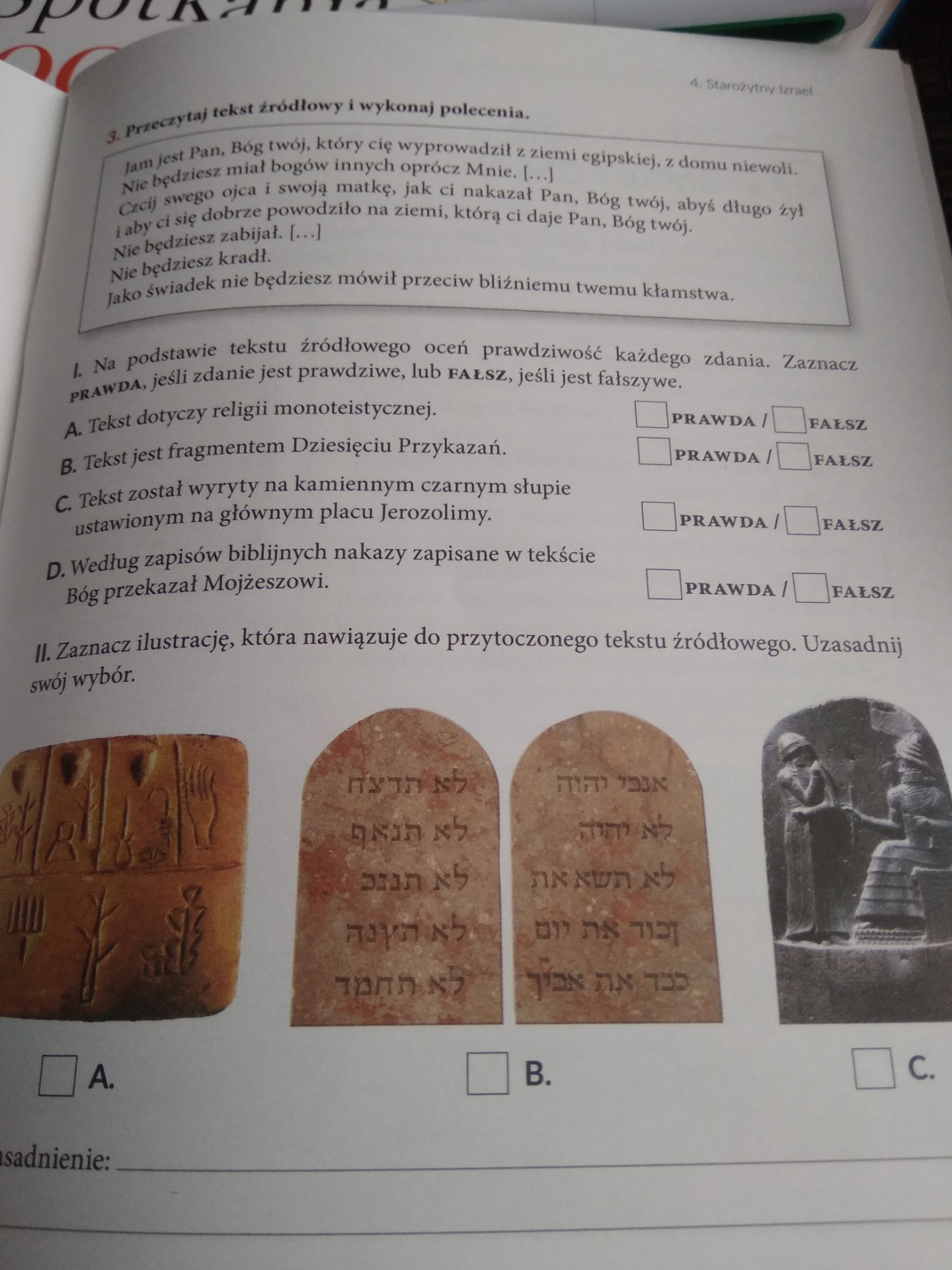 Tekst źródłowy i wykonaj polecenia zadania, ściągi i testy Zapytaj