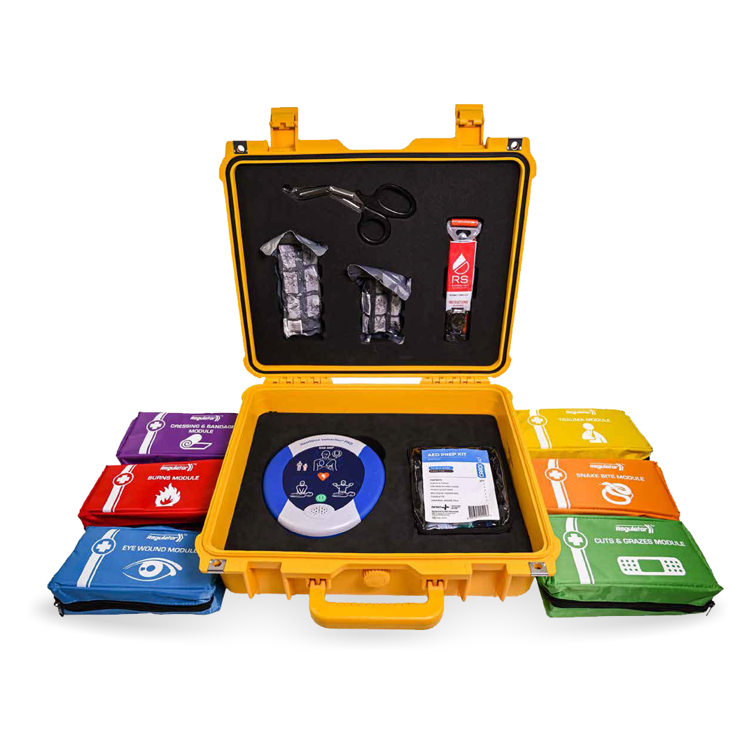 Modulator Extreme First Aid Kit with AED OCDTac