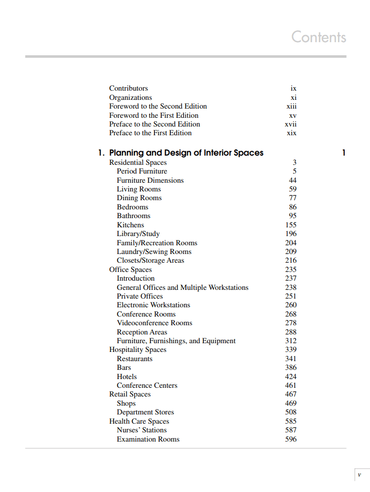 Time Saver Standards For Interior Design And E Planning Pdf Ebooks