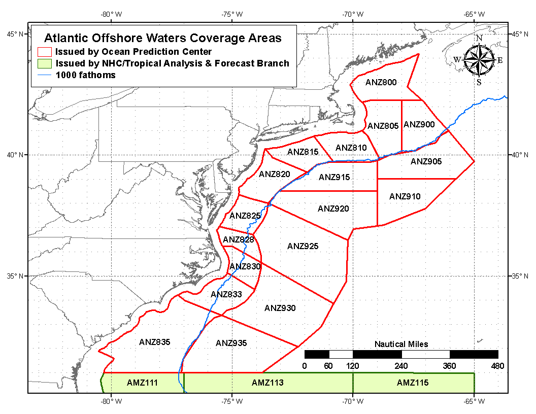 OPC Gridded Marine Forecasts