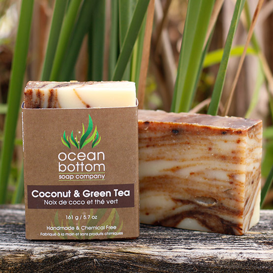 Coconut & Green Tea Ocean Bottom Soap Company