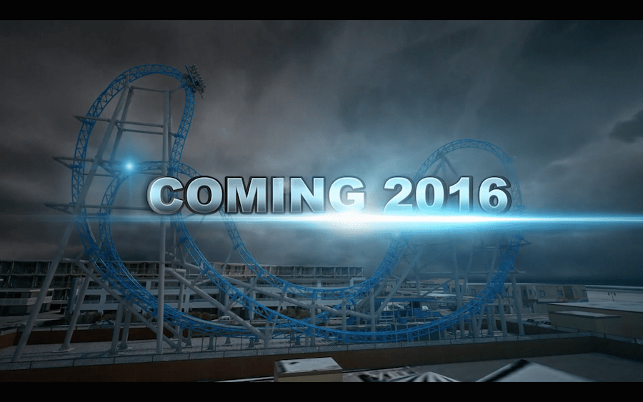 GaleForce Roller Coaster Playland's Castaway Cove