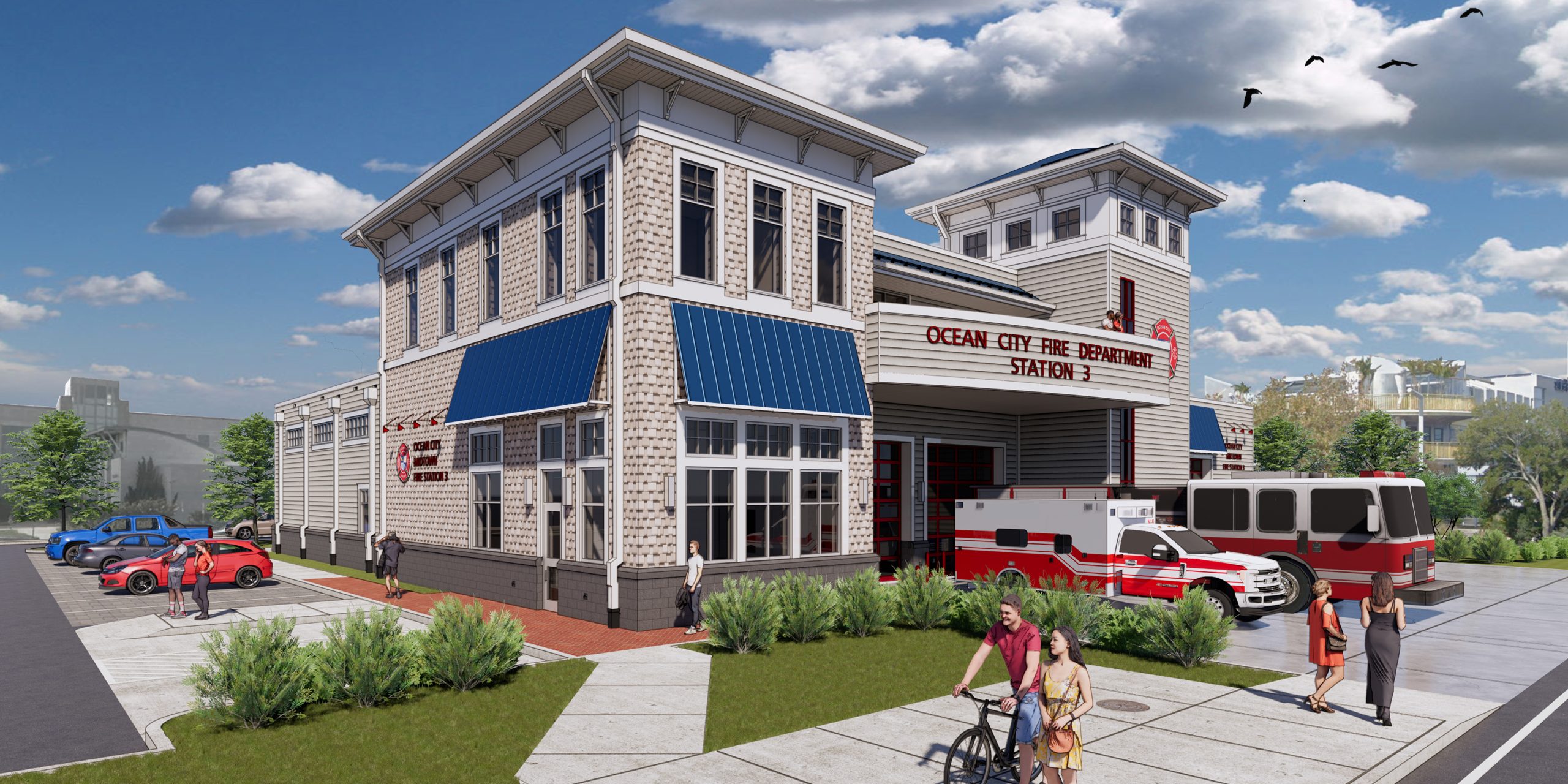 New MidTown Firehouse 3 Town of Ocean City, Maryland
