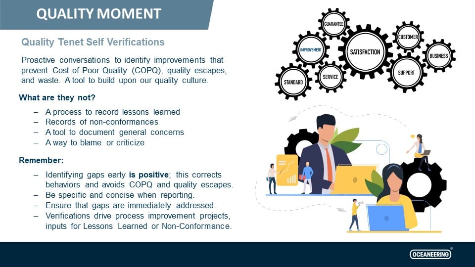 Quality Moments Oceaneering