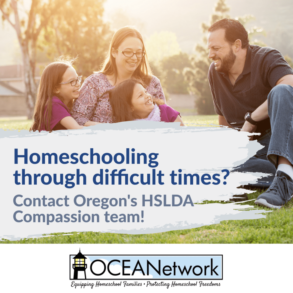 Homeschool Grants in Oregon HSLDA Compassion