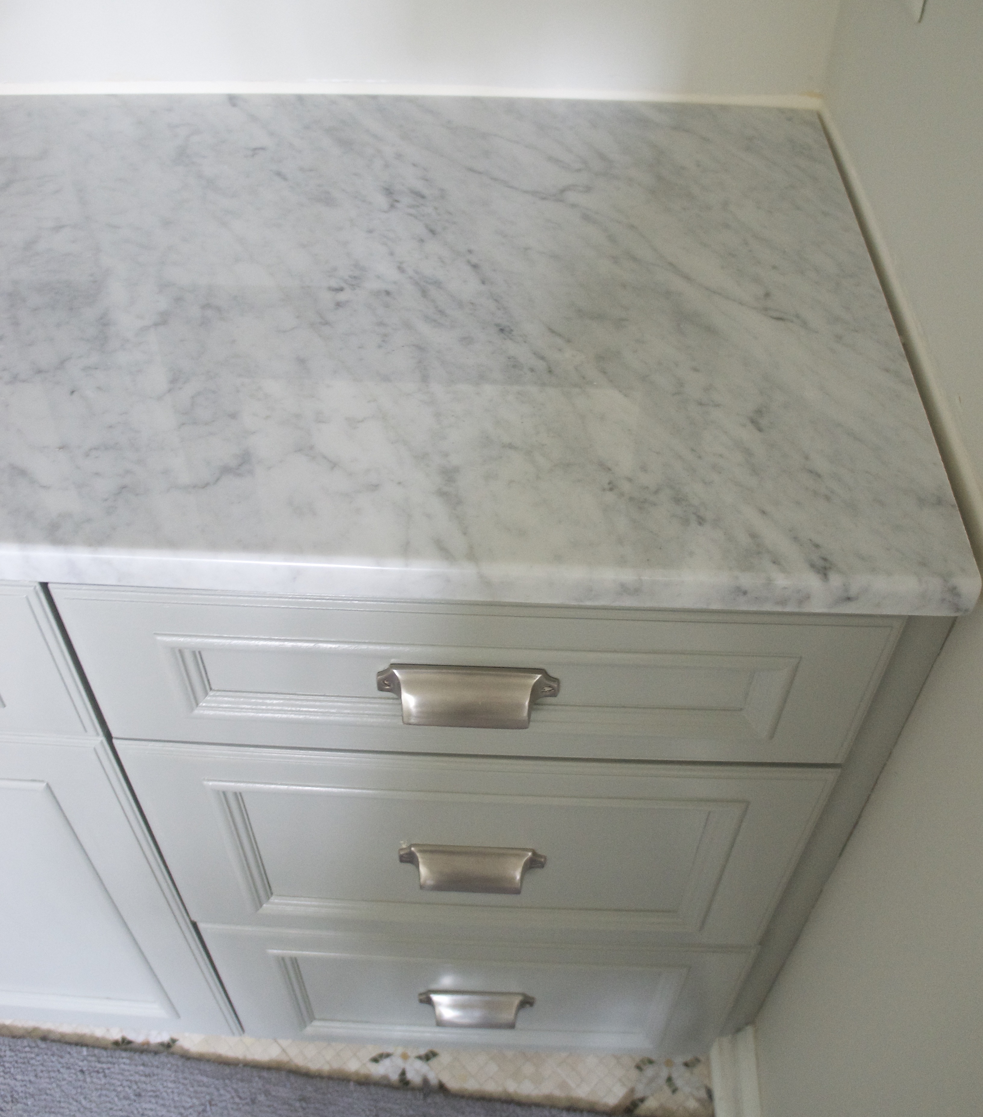 Remnant Vanity Top Installation Ocean Front Shack