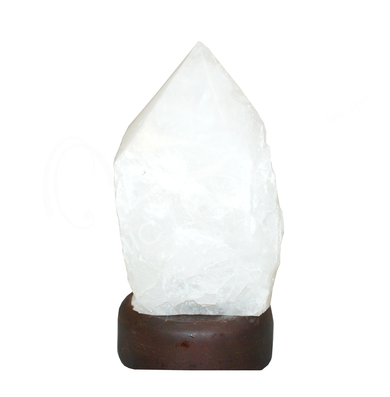 Lamp Crystal Quartz Top Polished Point NJ Oceanic Linkways