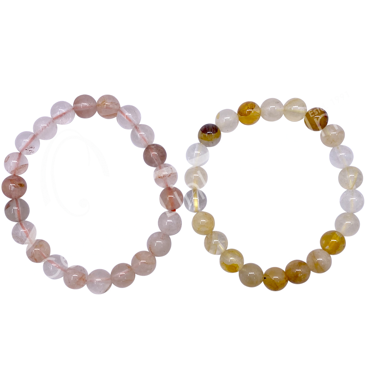 Bracelet Crystal Quartz 8mm Wholesale Oceanic Linkways in NJ USA