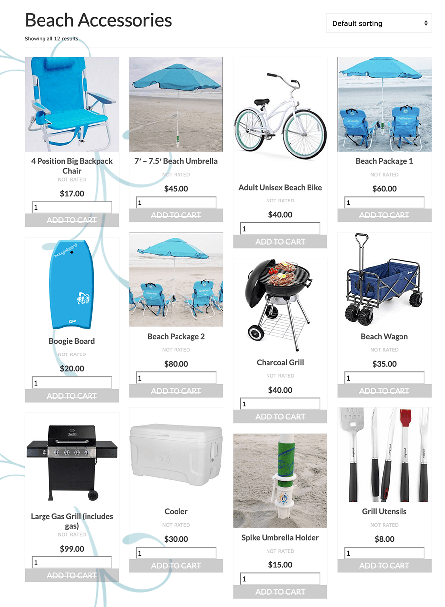 Care Vacation Equipment Rentals