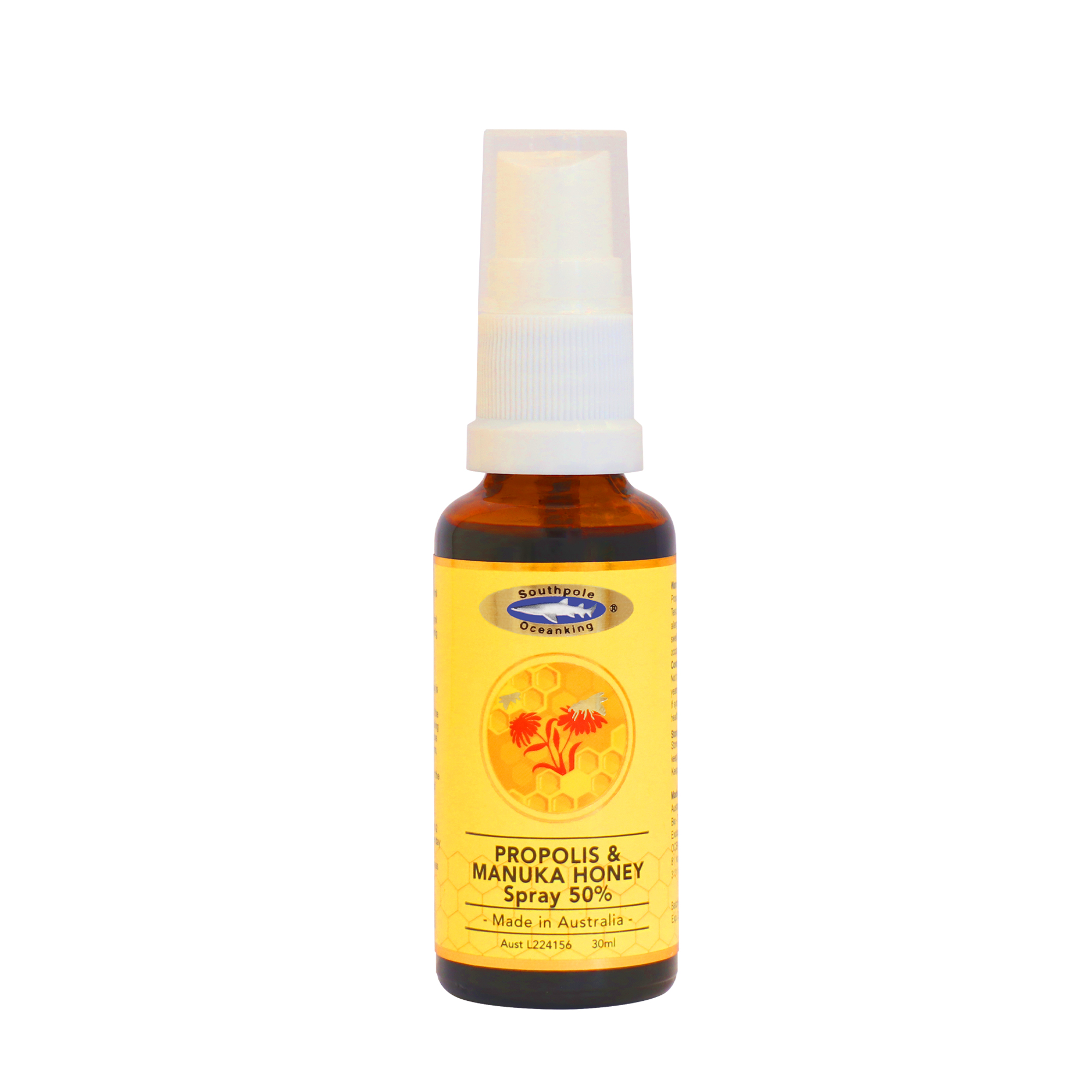 Ocean King Propolis & Manuka Honey Spray 50 Oceanking