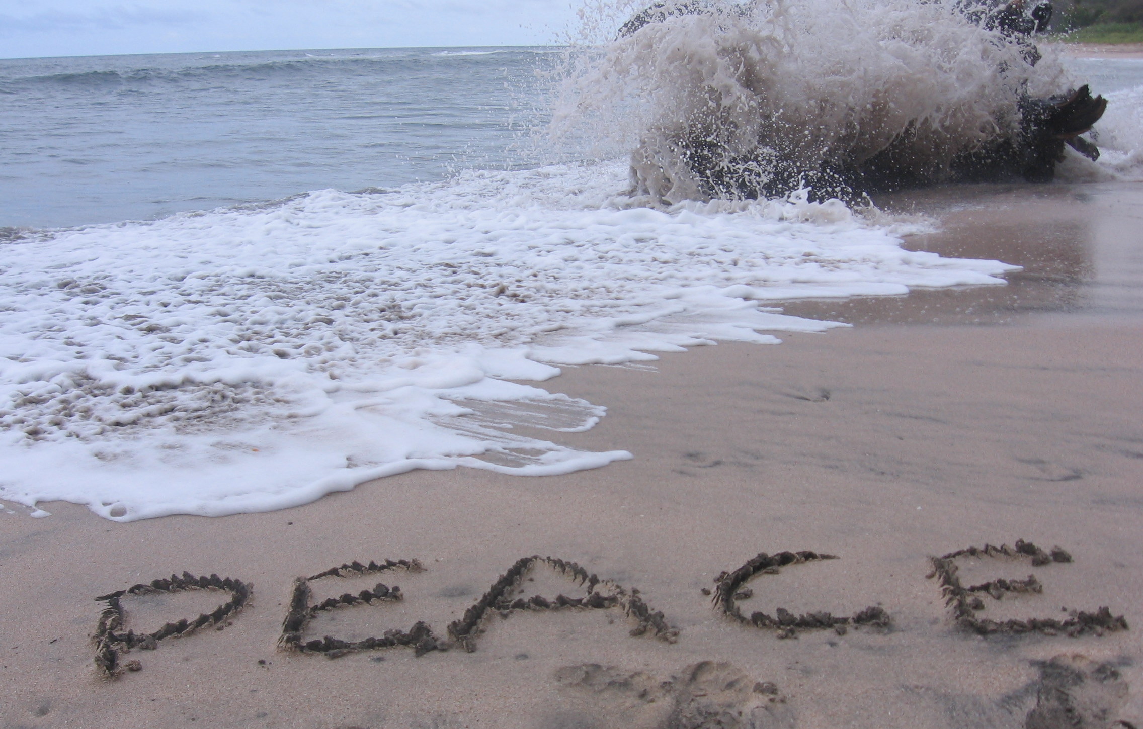 Peace is This Moment Without Judgment Ocean of Possibilities
