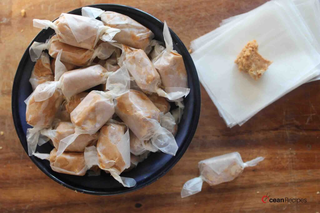 Peanut Butter Logs Coconut Crunch Peanut Butter Logs Recipe Ocean