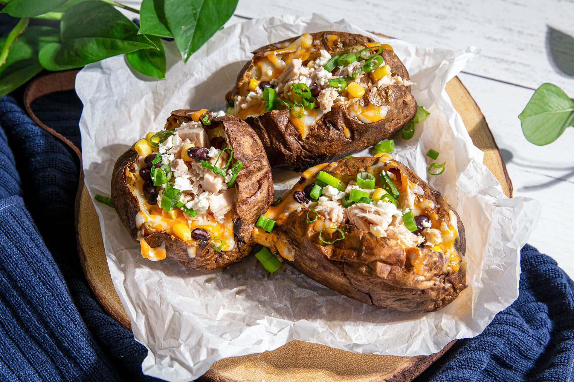 Tuna Baked Potatoes Ocean's