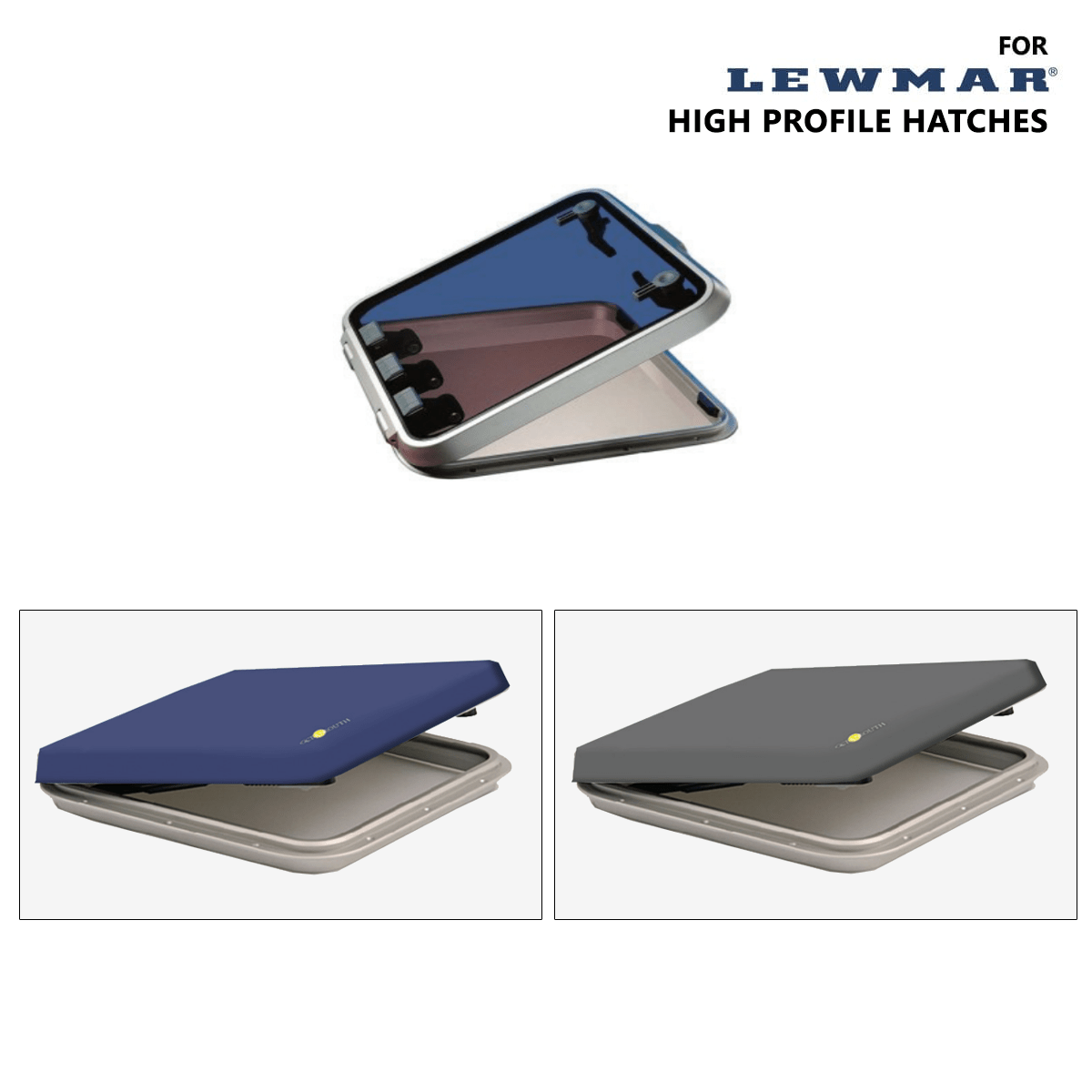 Custom High Profile Hatch Covers For Lewmar Oceansouth