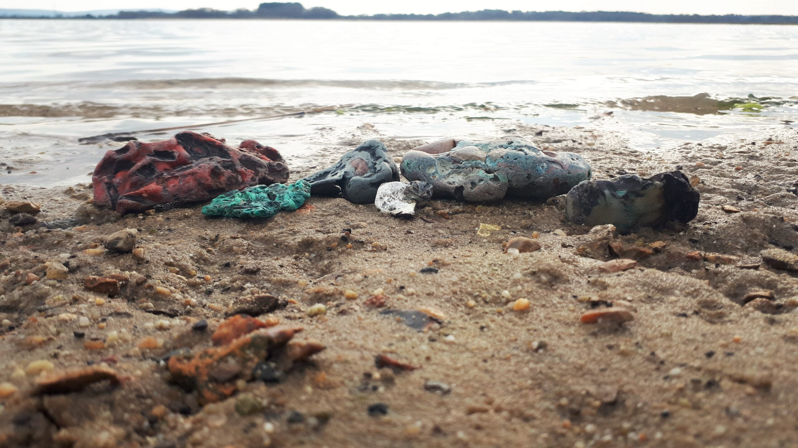 Plastic rocks! (plastiglomerate) Oceans to Earth