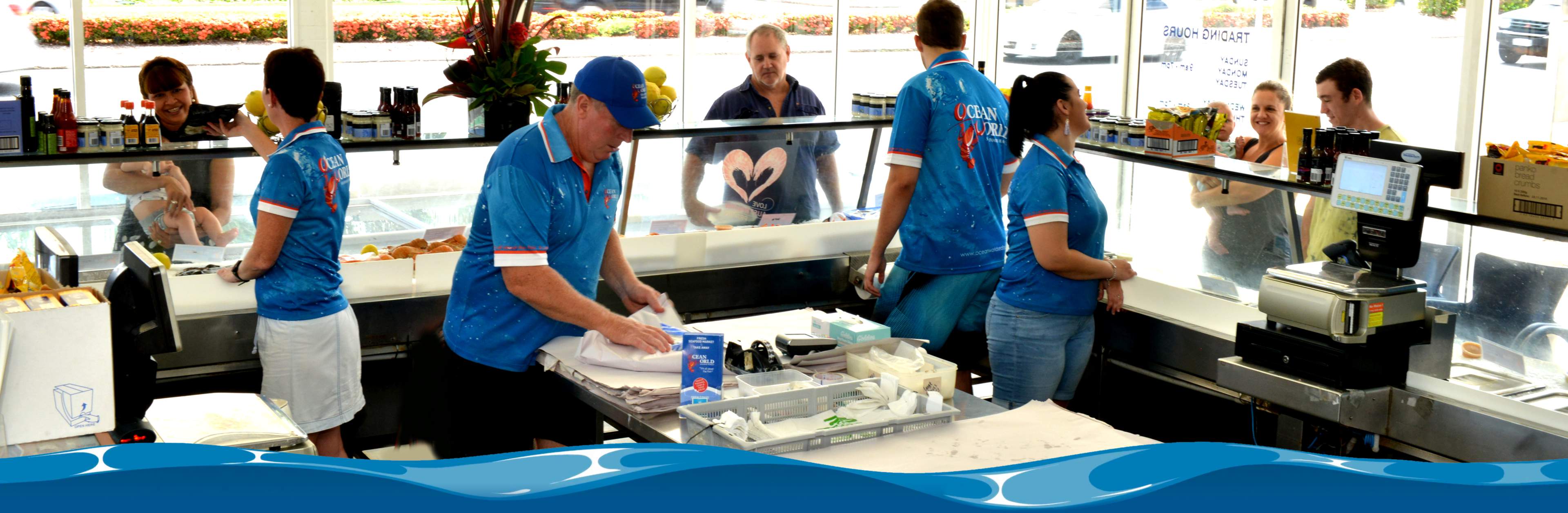 Ocean World Seafood Market Cairns