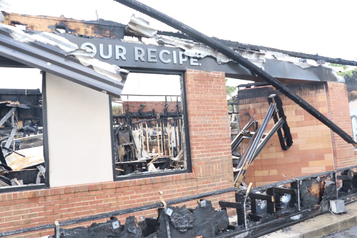 Atlanta protestors burn down Wendy’s restaurant, demand justice for