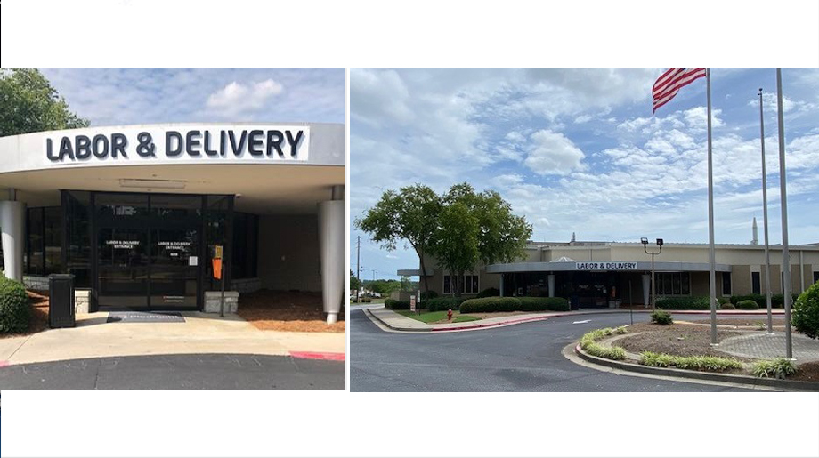 PiedmontRockdale Hospital opens new entrance for labor and delivery