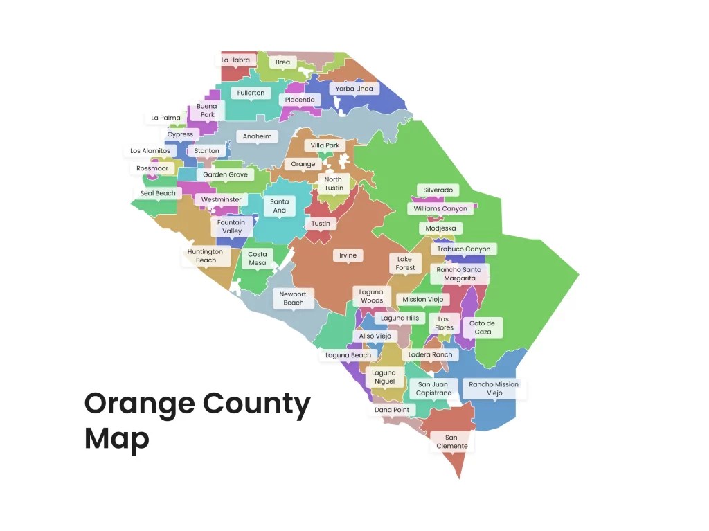 Orange County Map Property Management Orange County