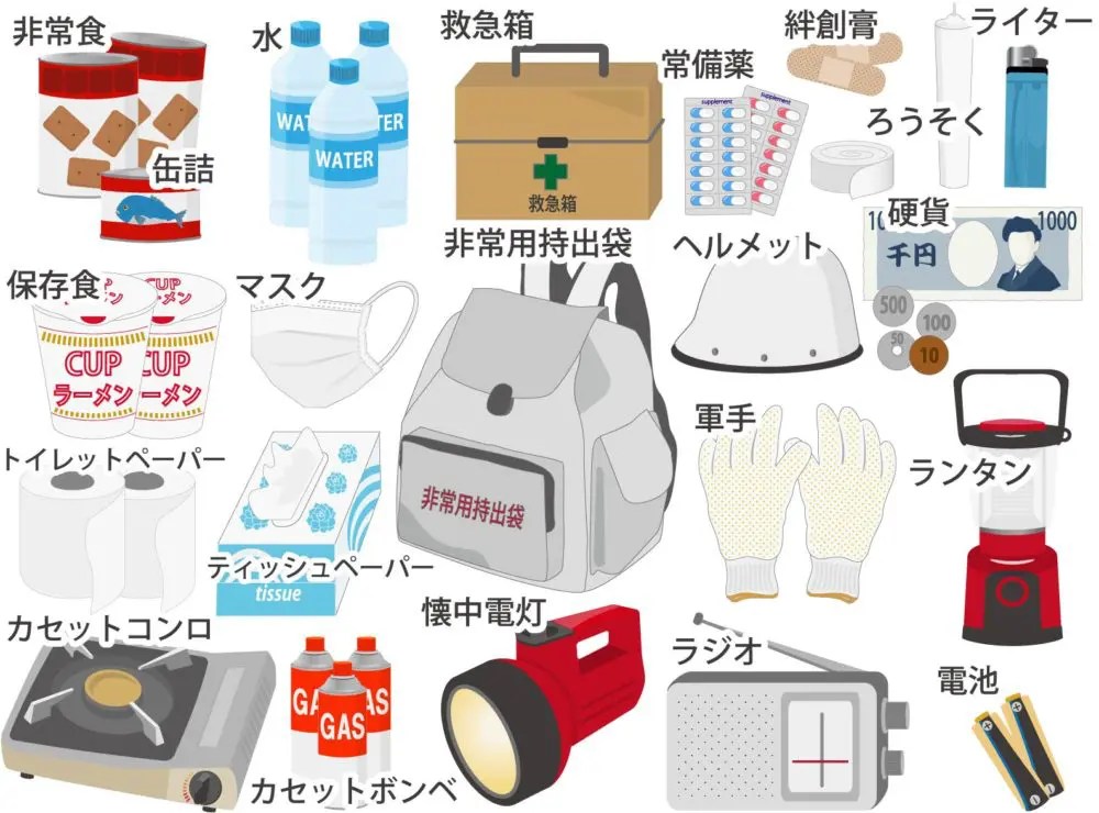 子どもと準備したい防災グッズは？Ikea長久手のおすすめも！ | Coe Log 防災グッズのおすすめは？】必需品と、実はあると役立つアイテム