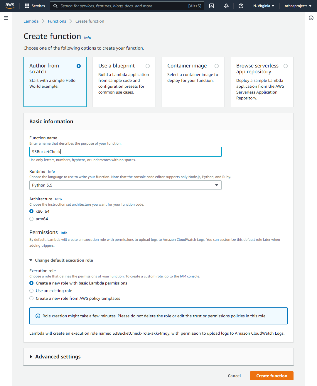 Checking AWS S3 Buckets With Python Lambda Function OchoaProjects