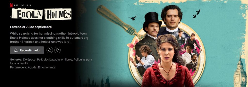 Estrenos netflix septiembre
